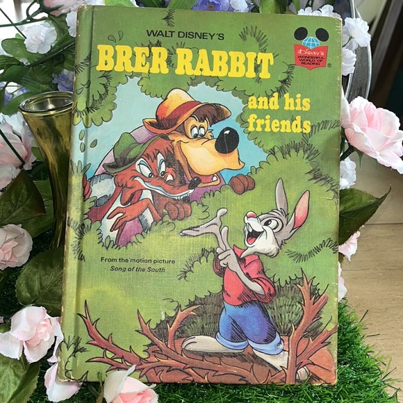 Brer Rabbit and His Friends Book Vintage Hardcover Walt Disney 1973 Childrens - Picture 10 of 12